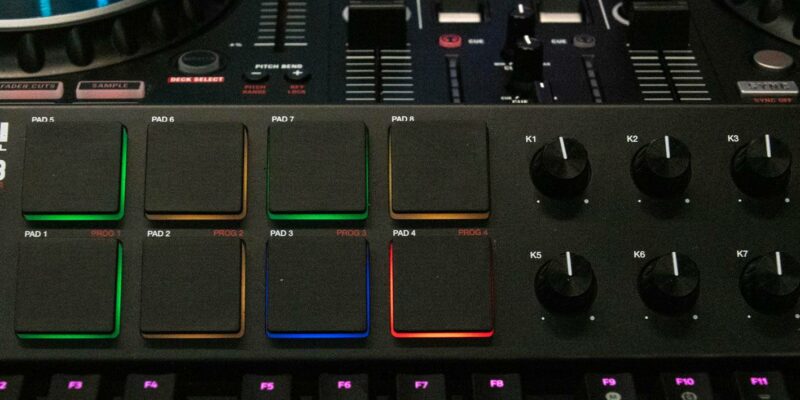 AKAI LPD8 als Trigger für Samples in Virtual DJ verwenden
